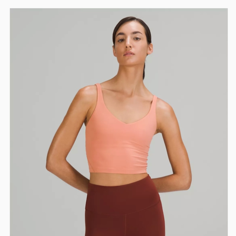 Lululemon Align Tank Top Pink Savannah, size 6